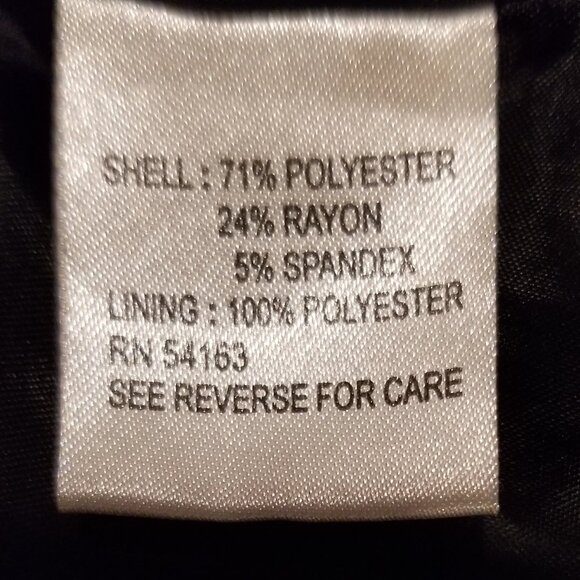 Calvin Klein Women Blazer Size 10 Gray Single Breast 3 Button Office Business - Picture 6 of 6